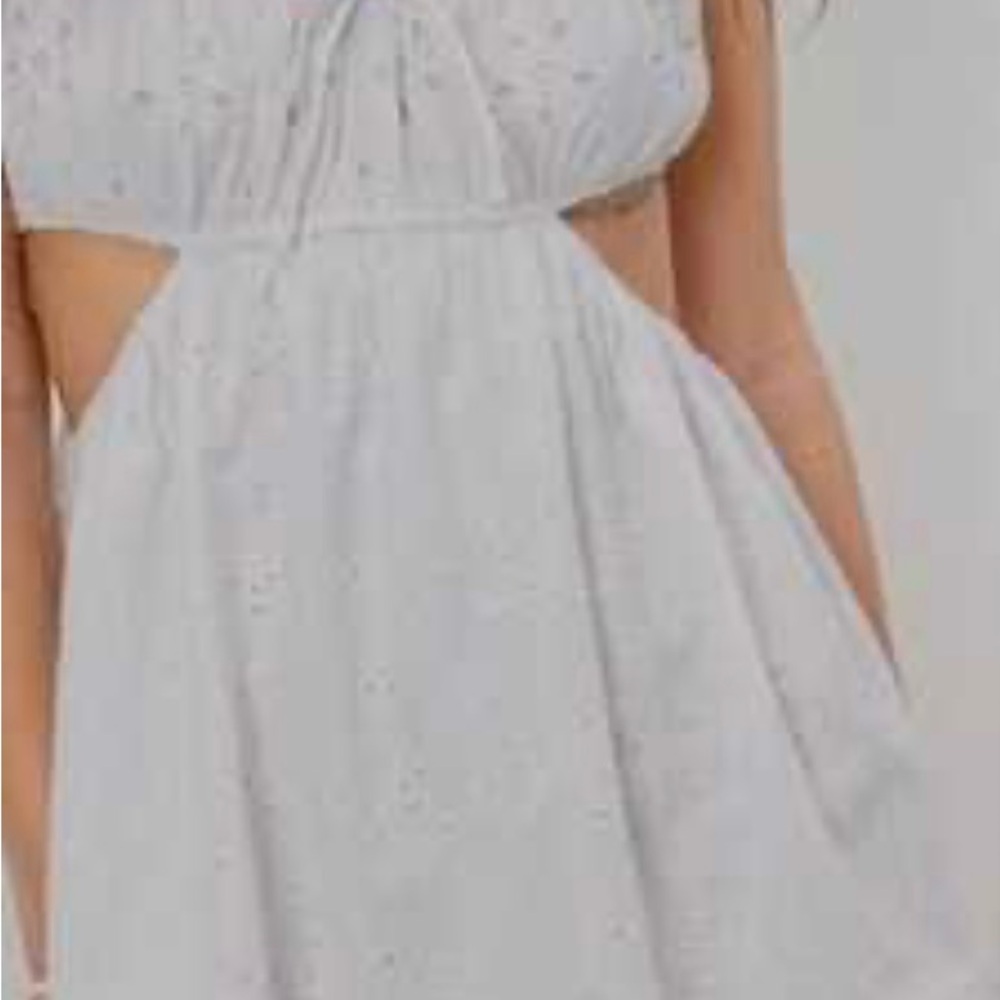 American Eagle Outfitters White Mini Dress